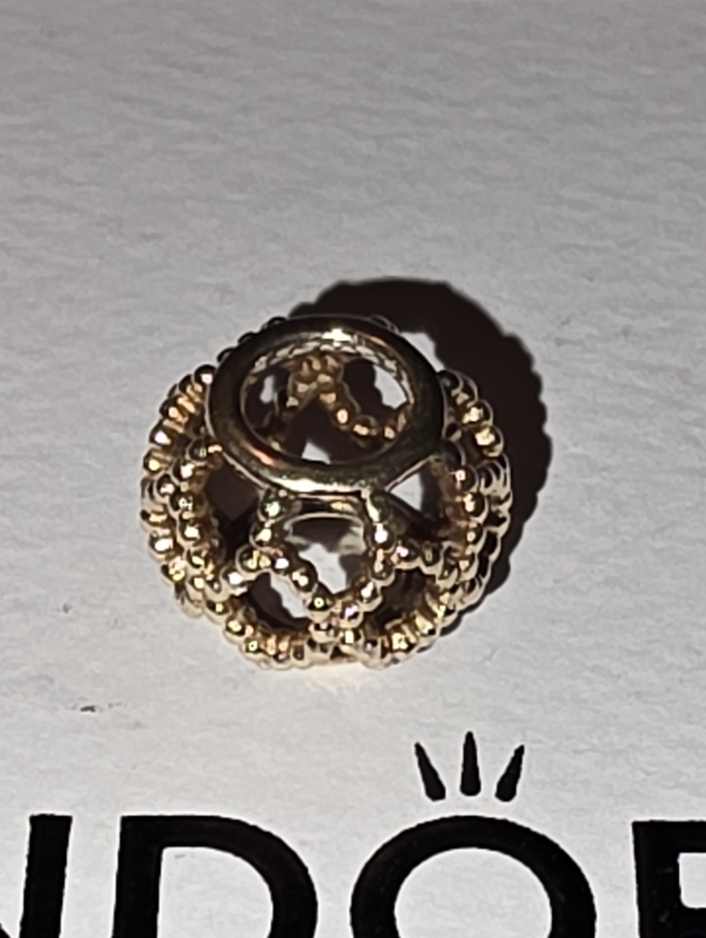RETIRED PANDORA 14K GOLD WANDERLUST CHARM - Picture 3 of 6